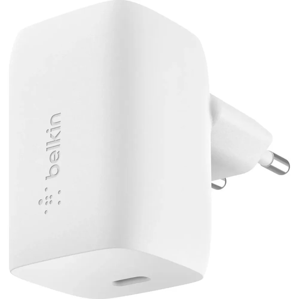 Сетевое зарядное устройство Belkin 60Вт, GAN USB-С (белый) (WCH002vfWH) от 1С Интерес