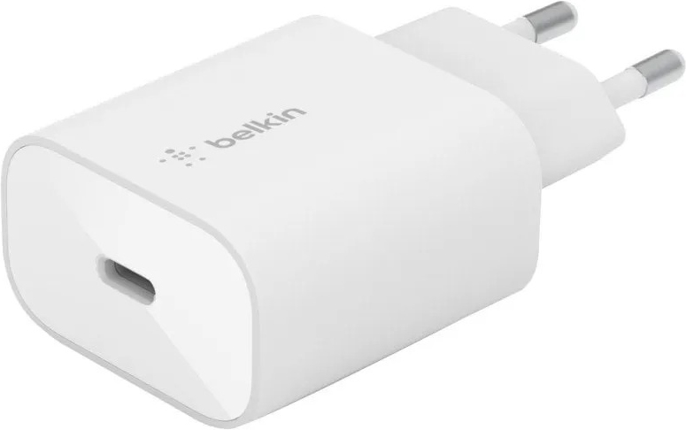 

Сетевое зарядное устройство Belkin 25Вт, PD, USB-C (белый) (WCA004vfWH)