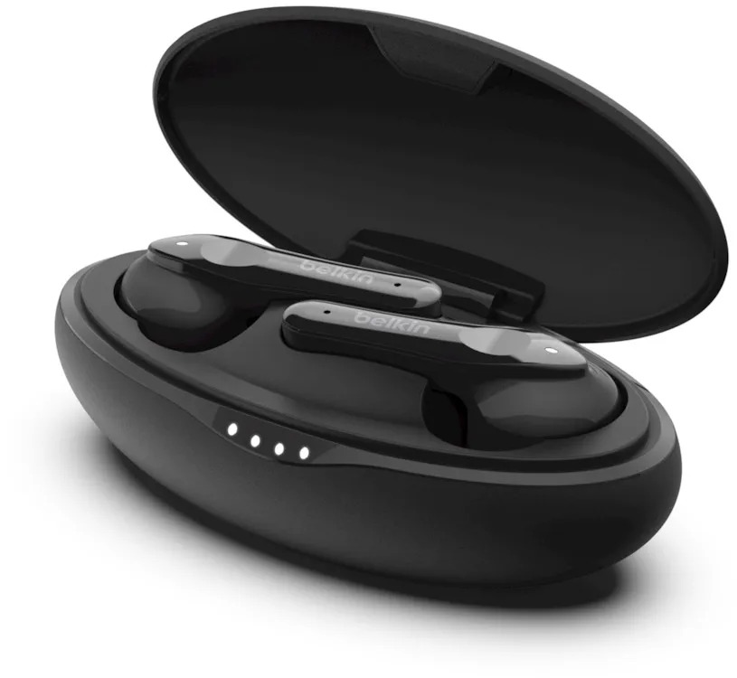 

Наушники Belkin SOUNDFORM TWS беспроводные (черные) (PAC002btBK-GR)