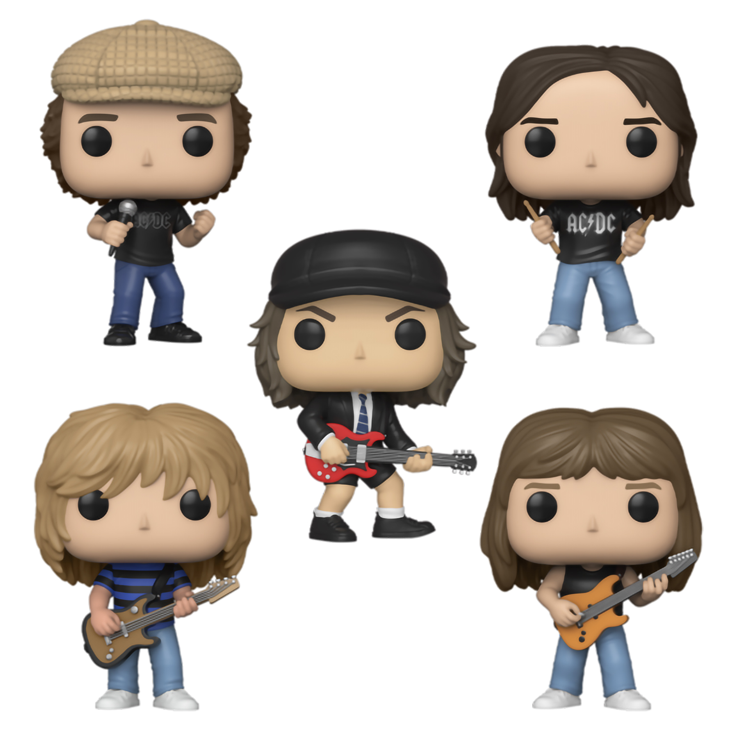 Фигурка Funko POP Album: AC/DC – Back In Black Exclusive Deluxe (9,5 см ...