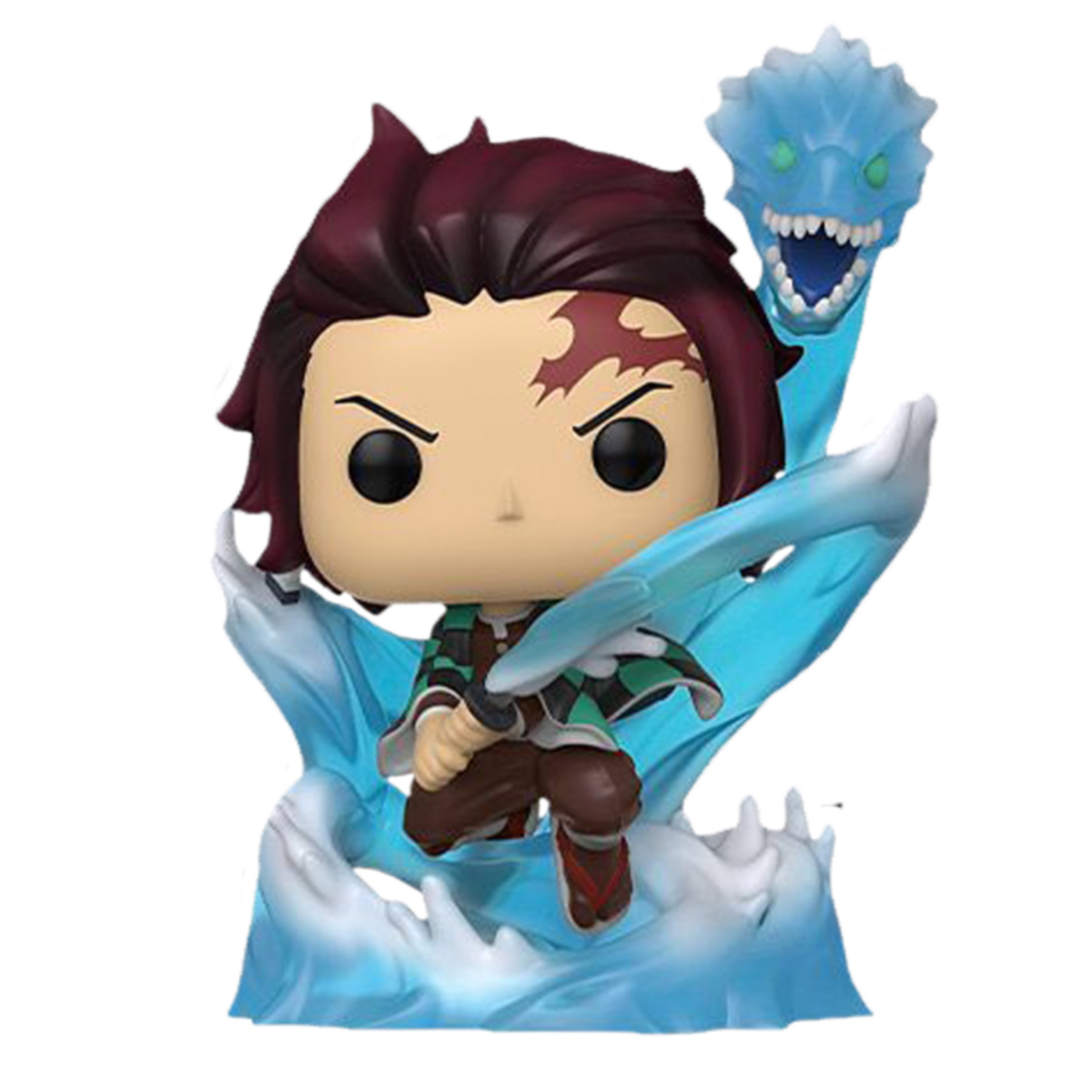 

Фигурка Funko POP Animation: Demon Slayer Kimetsu no Yaiba – Tanjiro Kamado With Dragon Glows In The Dark Exclusive (9,5 см)