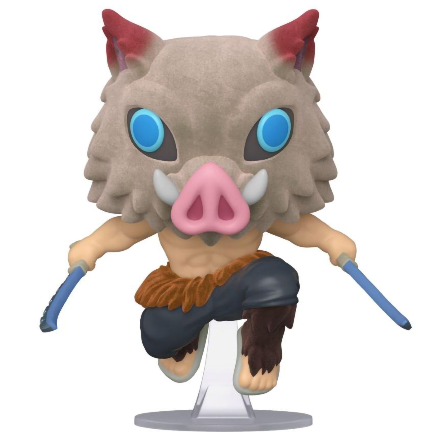 Фигурка Funko POP Animation: Demon Slayer Kimetsu no Yaiba – Inosuke Hashibira With Chase Flocked Exclusive (9,5 см) фото