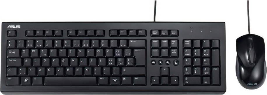 

Набор клавиатура + мышь ASUS U2000 проводные для PC (черный) (90-XB1000KM00050)