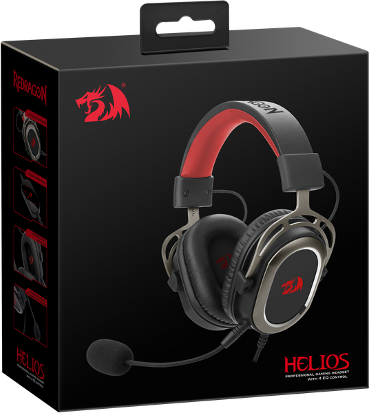 

Гарнитура Redragon Helios проводная игровая (черный)