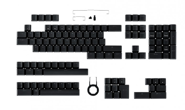 

Набор клавиш ASUS ROG PBT Gaming Keycap Set (черный) (90MP0280-BAUA00)