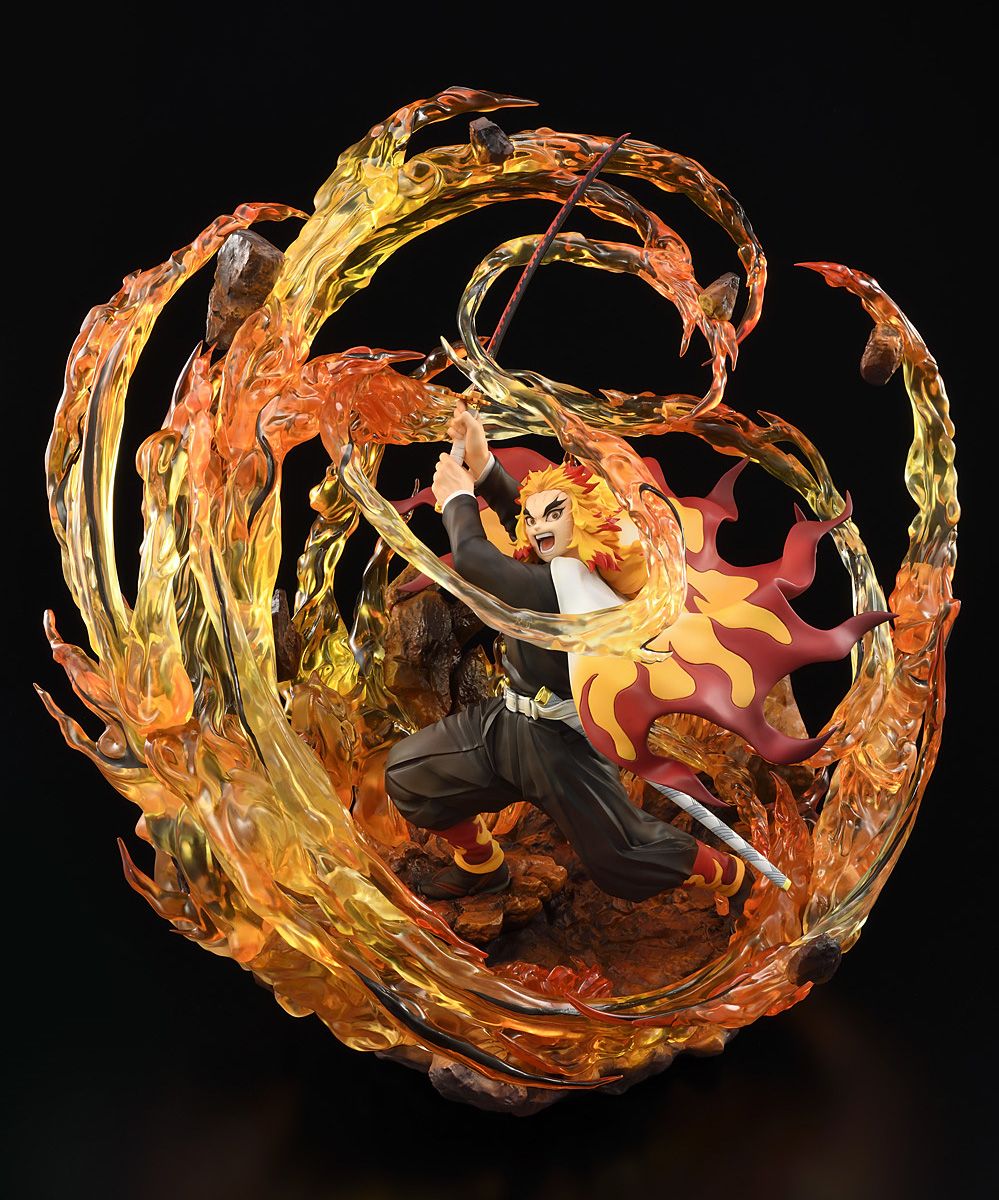 

Фигурка Demon Slayer: Kimetsu no Yaiba – Kyojuro Rengoku DX Ver. (Re-Order) (35 см)