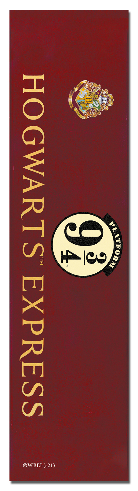 

Закладка Harry Potter Hogwarts Express Platform 9 3/4 с резинкой