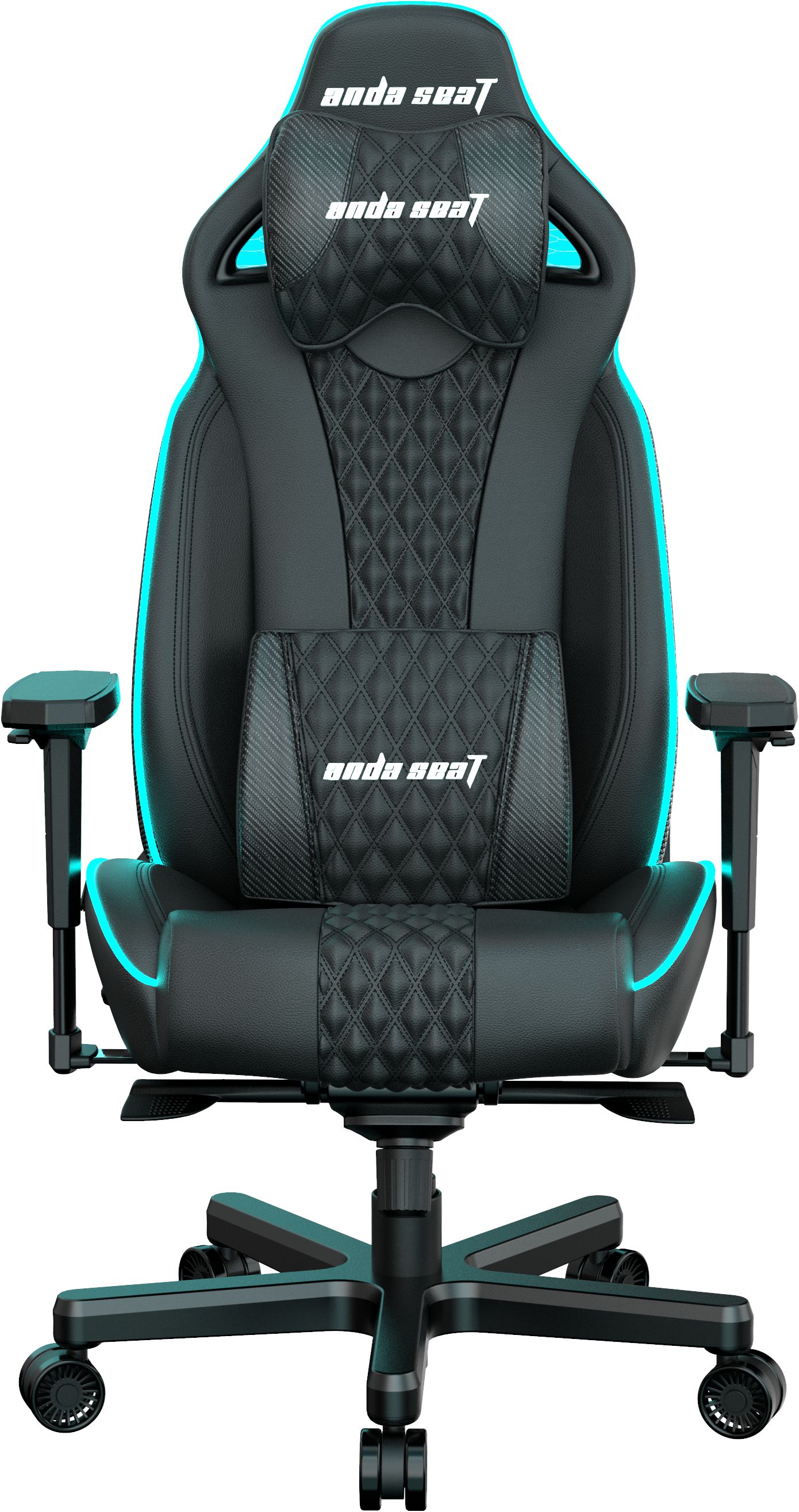 Кресло игровое Anda Seat Throne Series Premium Lightening (черный) от 1С Интерес