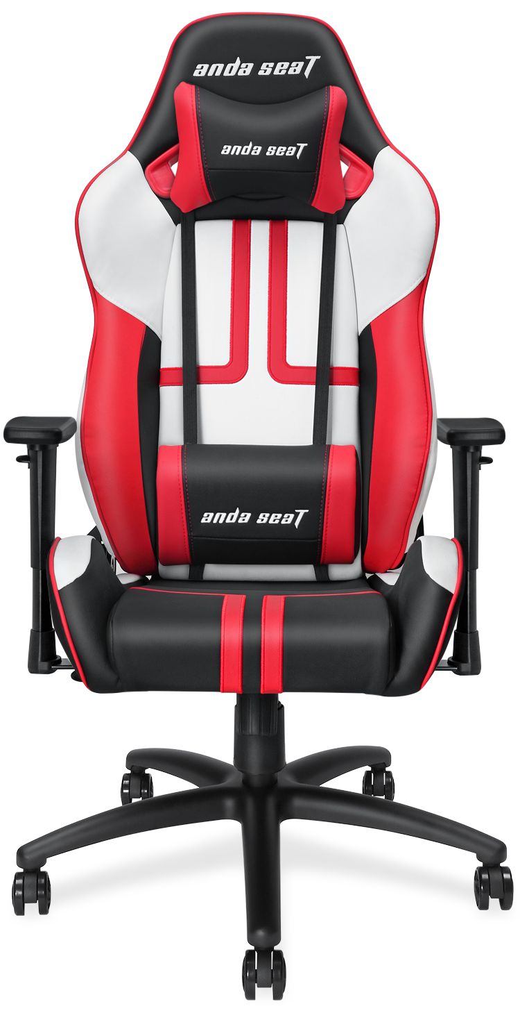 Кресло игровое Anda Seat Viper (чёрный/красный/белый) от 1С Интерес