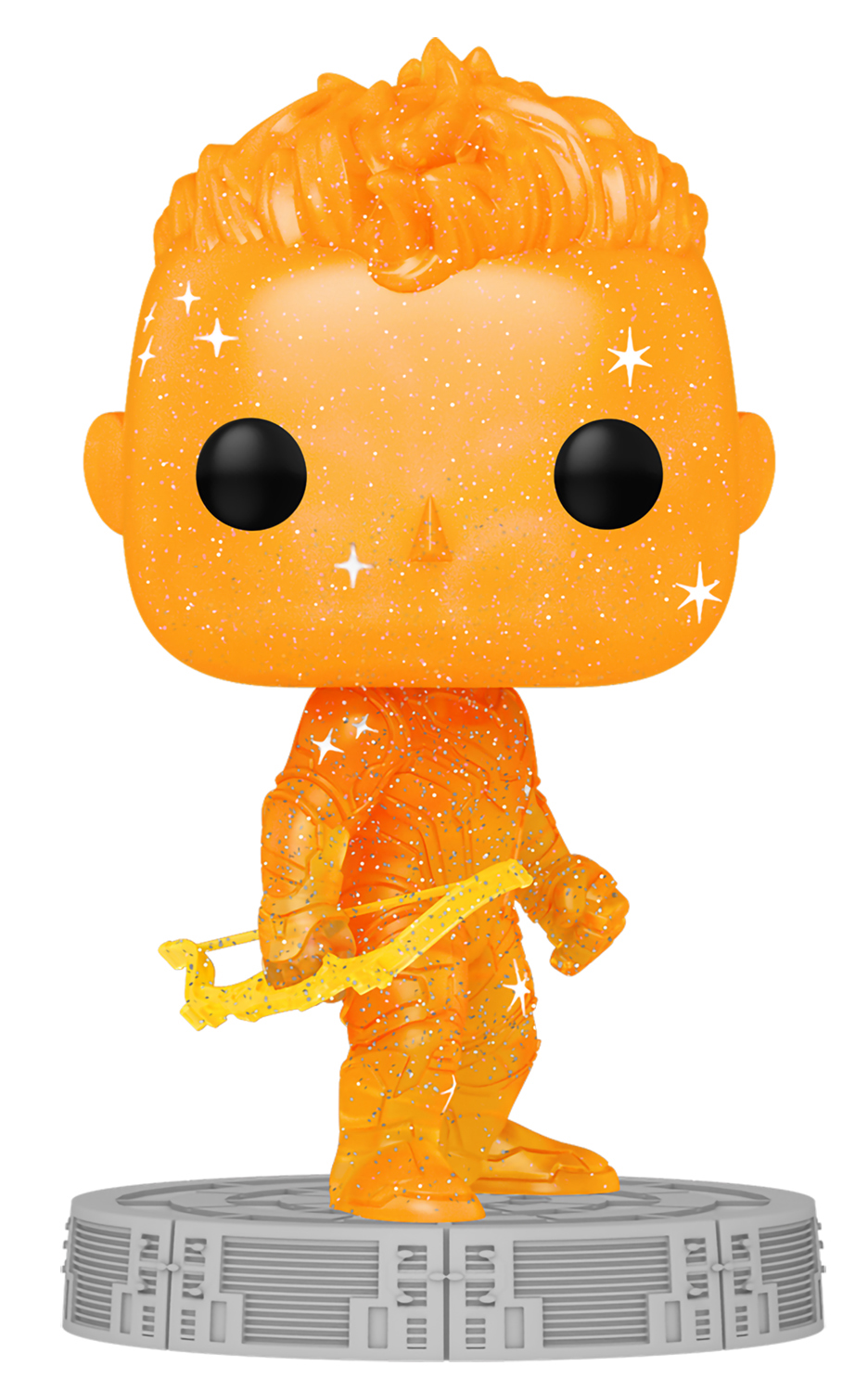 Фигурка Funko POP Art Series: Marvel Infinity Saga – Hawkeye Orange With Case Bobble-Head Exclusive (9,5 см) фотографии