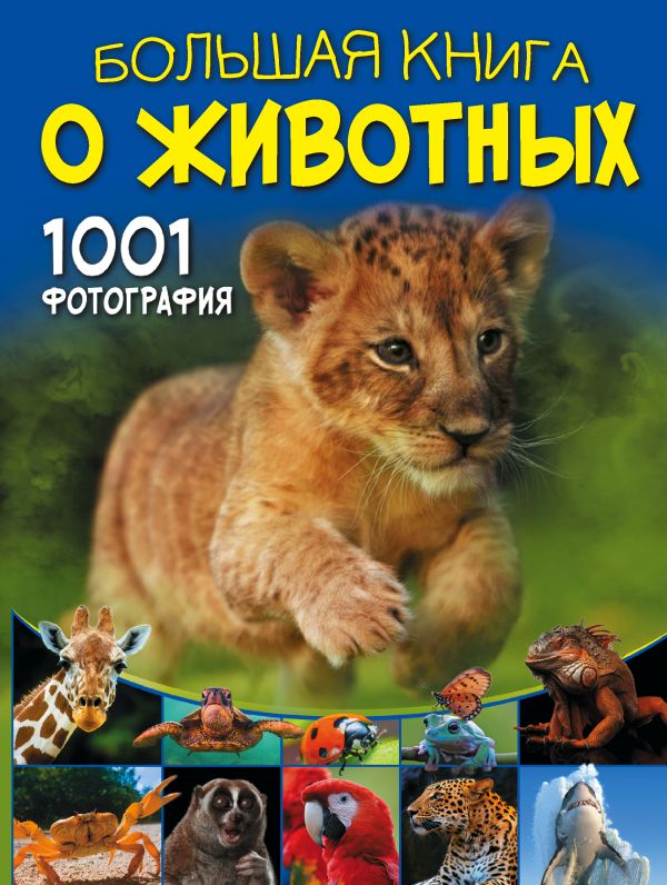 цена Большая книга о животных: 1001 фотография