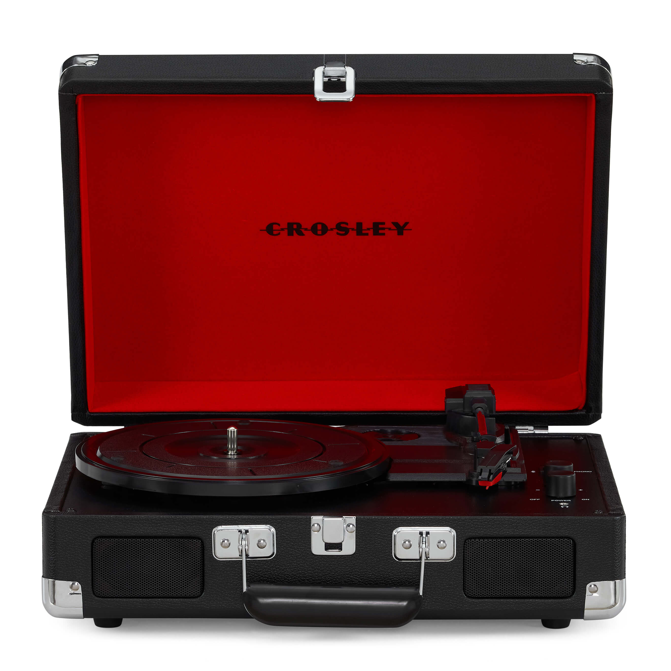 Виниловый проигрыватель Crosley Voyager Plus Black c двухсторонним Bluetooth CR8017B-BK4 от 1С Интерес