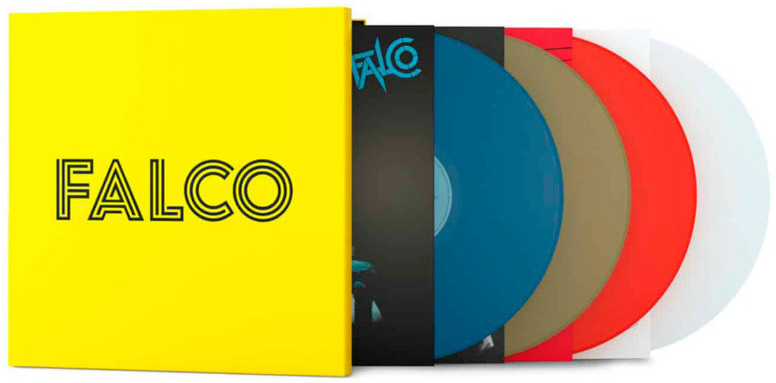 

Falco – The Box. Coloured Vinyl (4 LP)
