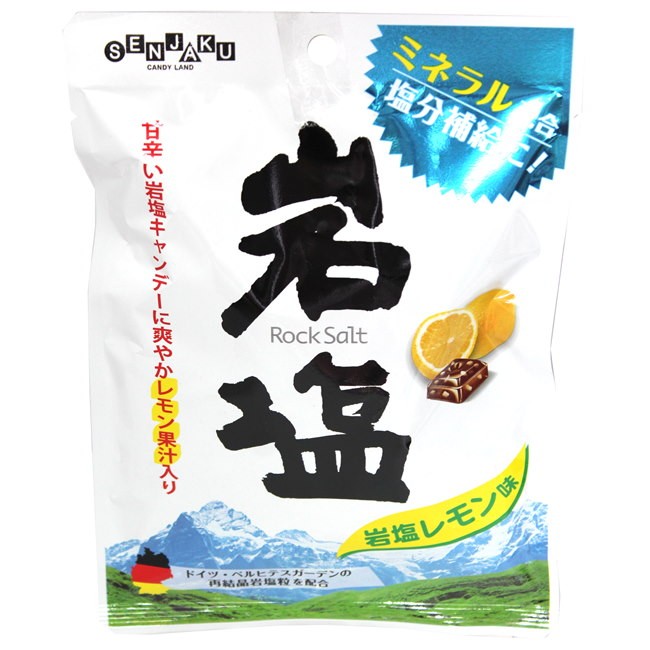 

Леденцы Senjaku с каменной солью и лимоном (85 г)
