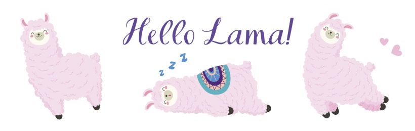 Пенал Hello Lama от 1С Интерес
