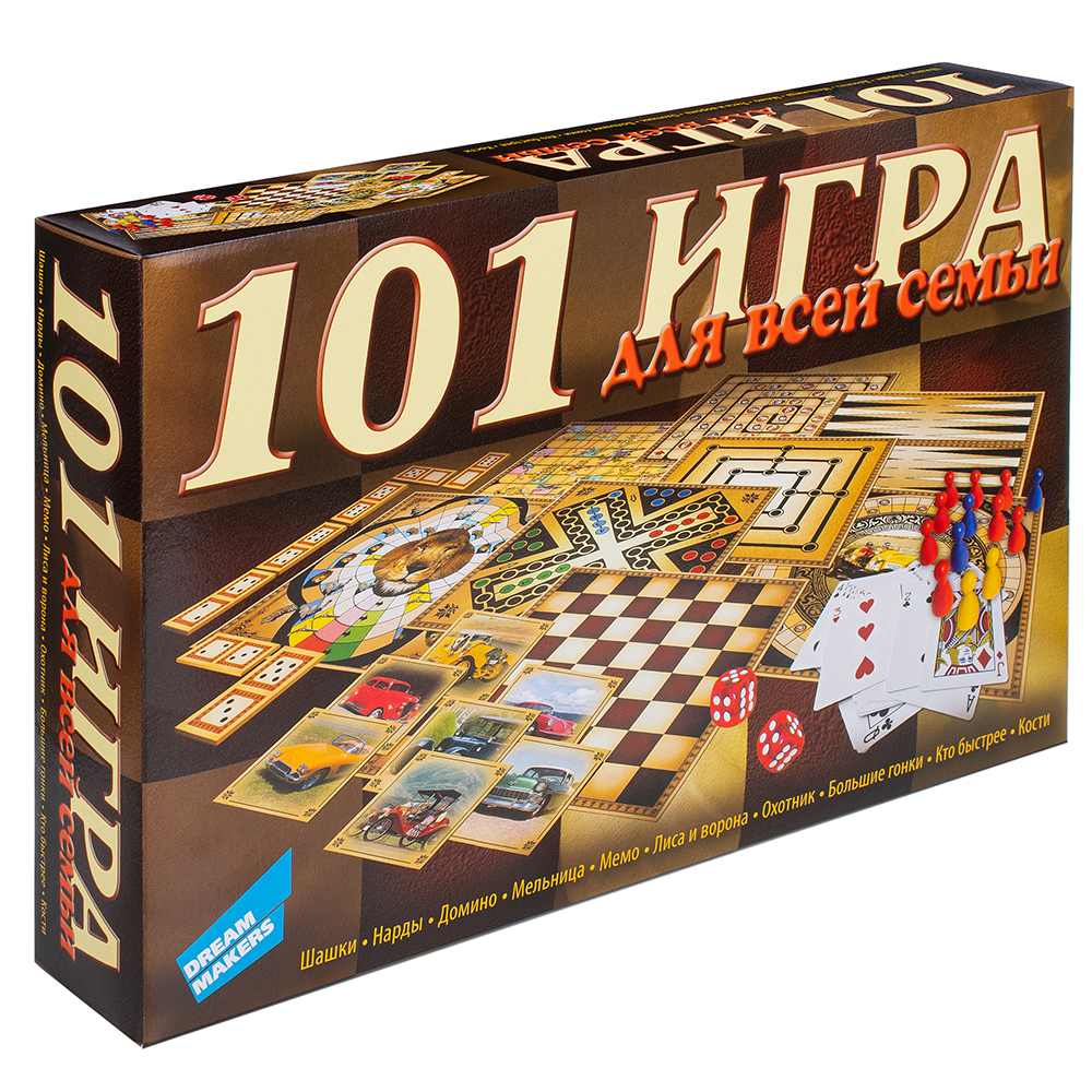 Настольная игра 101 игра (новое издание)