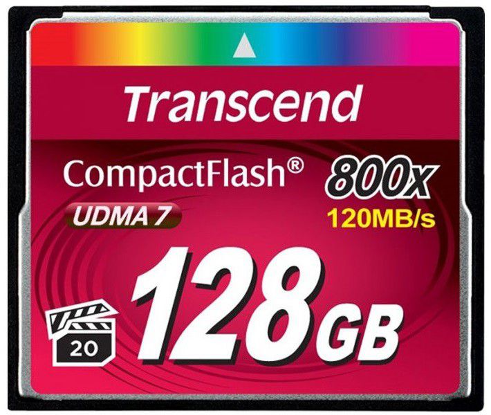Карта памяти Transcend CompactFlash 800 128GB от 1С Интерес
