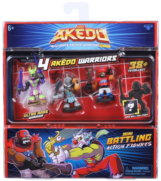 

Коллекционный игровой набор Akedo 4 фигурки – 4 (в ассортименте)