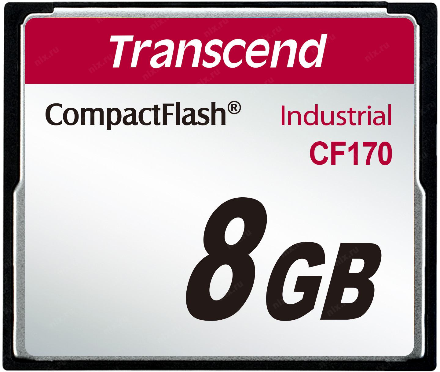 

Карта памяти 8GB Transcend TS8GCF170