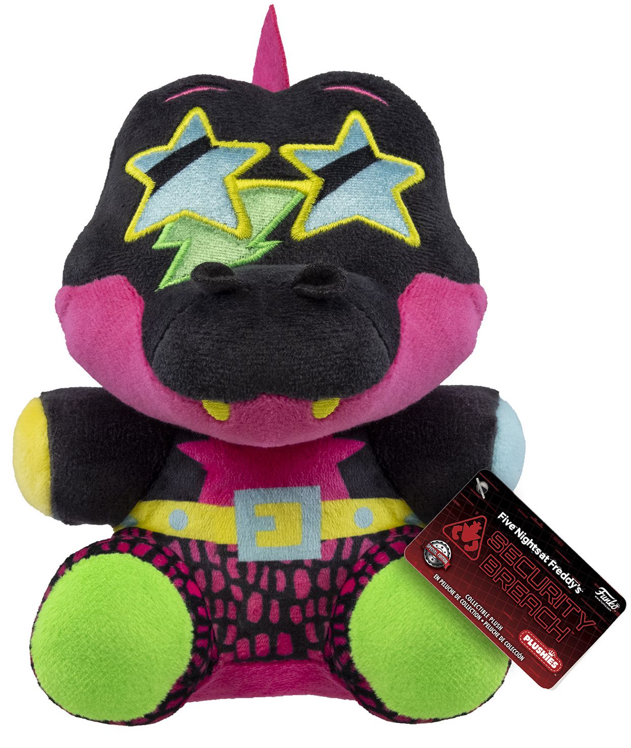 Мягкая игрушка Funko Plush: Five Nights At Freddy`s – Breach Blacklight Montgomery Gator Exclusive (18 см)