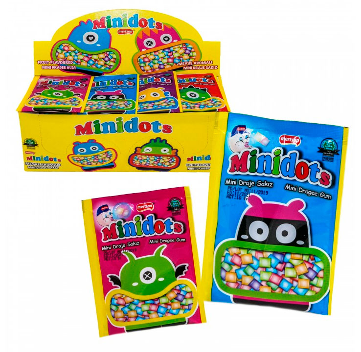 

Жевательная резинка Minidots Gum