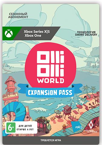 OlliOlli World. Expansion Pass. Дополнение [Xbox, Цифровая версия] (Цифровая версия)