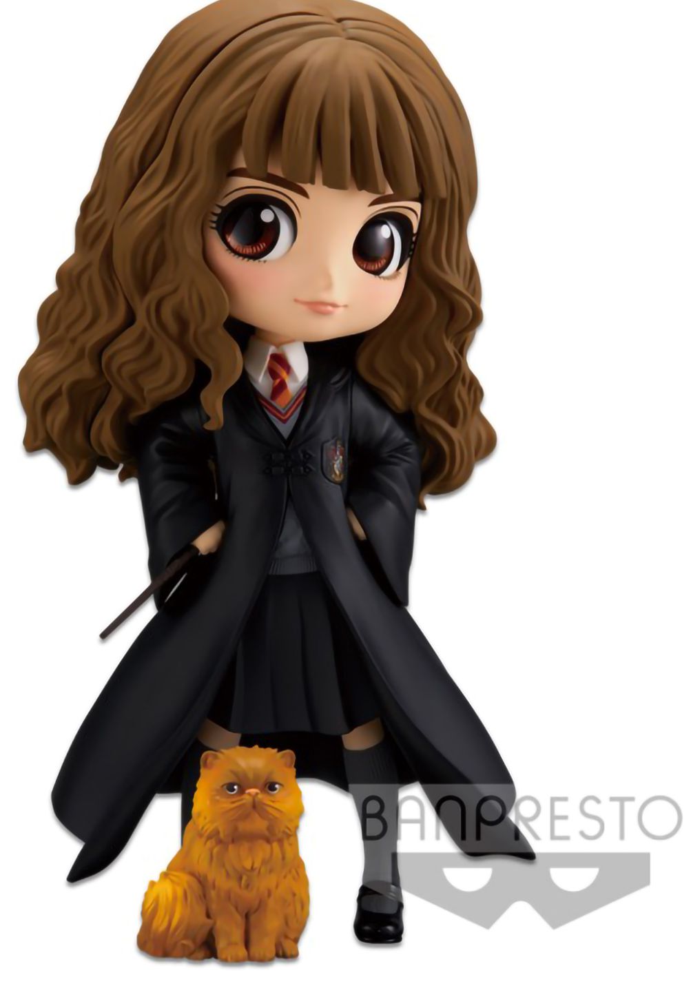 Фигурка Q Posket: Harry Potter – Hermione Granger With Crookshanks (14 см) от 1С Интерес