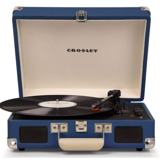 

Виниловый проигрыватель Crosley Cruiser Deluxe CR8005D-BL Blue c Bluetooth