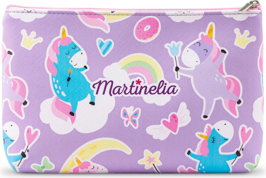 

Косметичка детская Martinelia Маленький единорог на молнии (сиреневая)