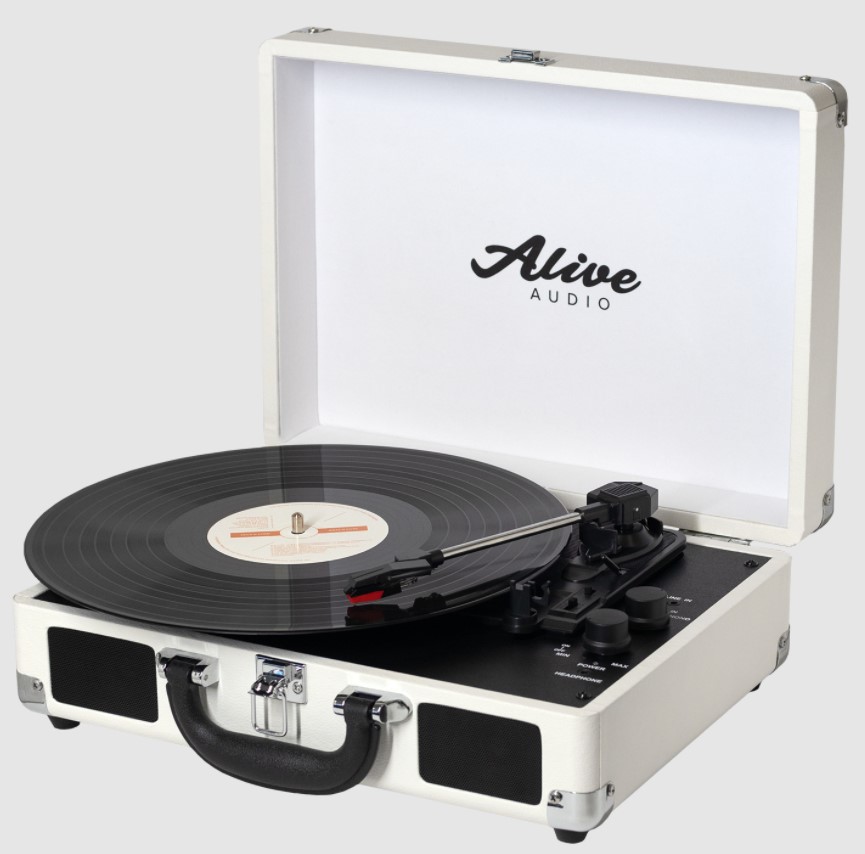 

Виниловый проигрыватель Alive Audio Glam Milk c Bluetooth