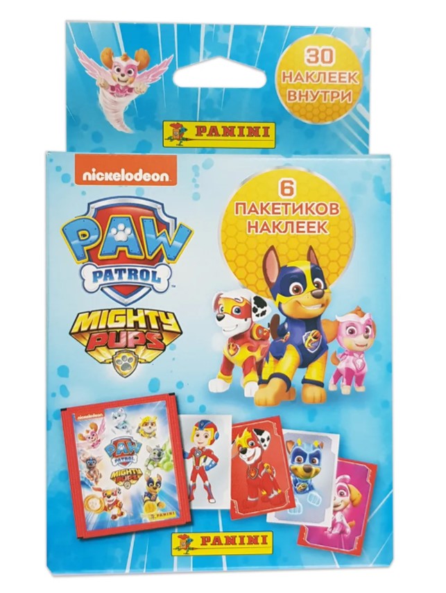 

Блистер с наклейками Paw Patrol 5 (6 наборов)