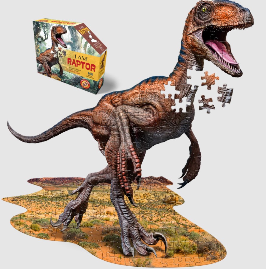 

Puzzle I Am Raptor / Раптор (100 элементов)