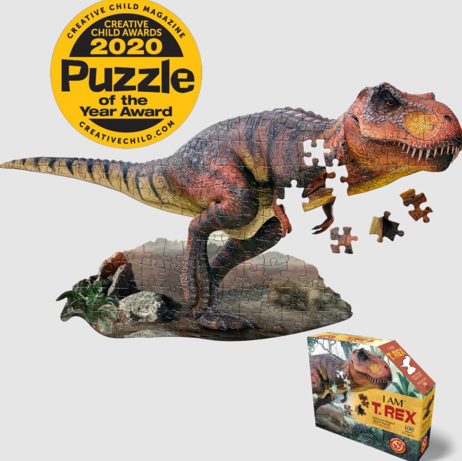 

Puzzle I Am T-Rex / Тираннозавр (100 элементов)