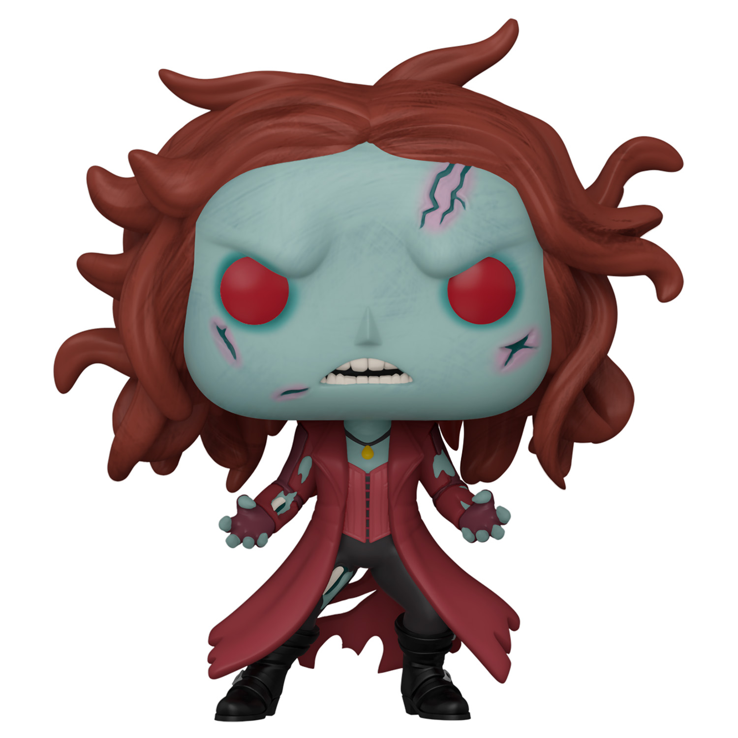 

Фигурка Funko POP Marvel What If... Zombie Scarlet Witch Bobble-Head (9,5 см)