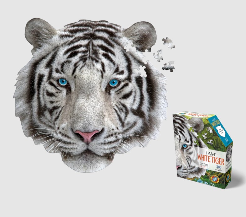 

Puzzle I Am White Tiger / Белый тигр (300 элементов)