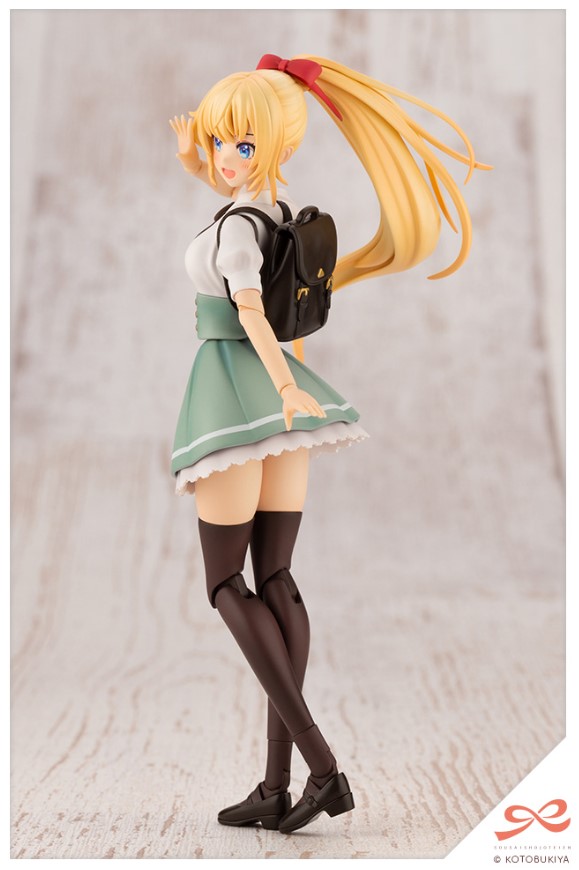Maquette Kotobukiya Saeki Ritsuka 1/10 – Maillot De Bain, Cheveux Noirs, 158 Mm – Bikini Et Paréo