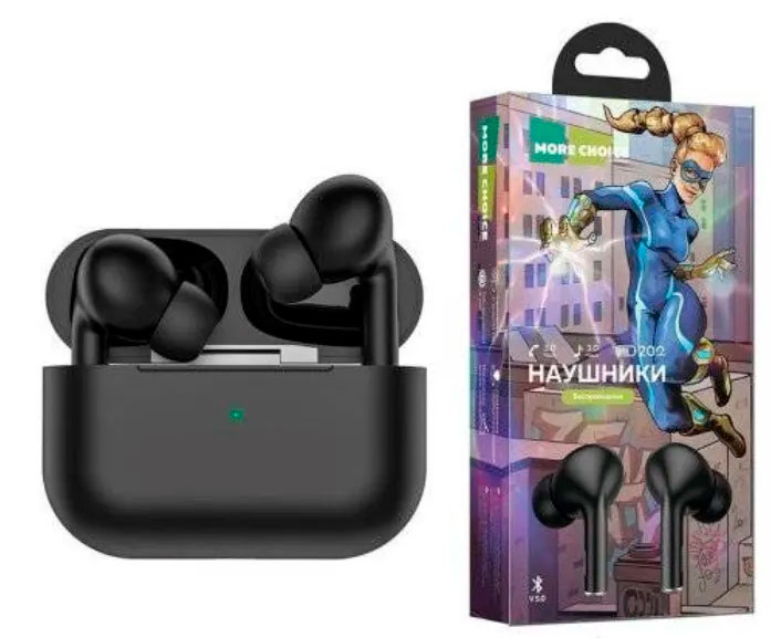 Наушники More choice BW31S TWS беспроводные (Black)