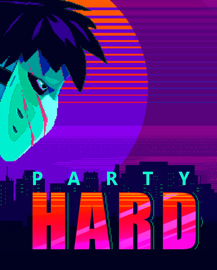 Party hard me. Пати Хард игра. Party hard обложка игры. Party hard игра Art.
