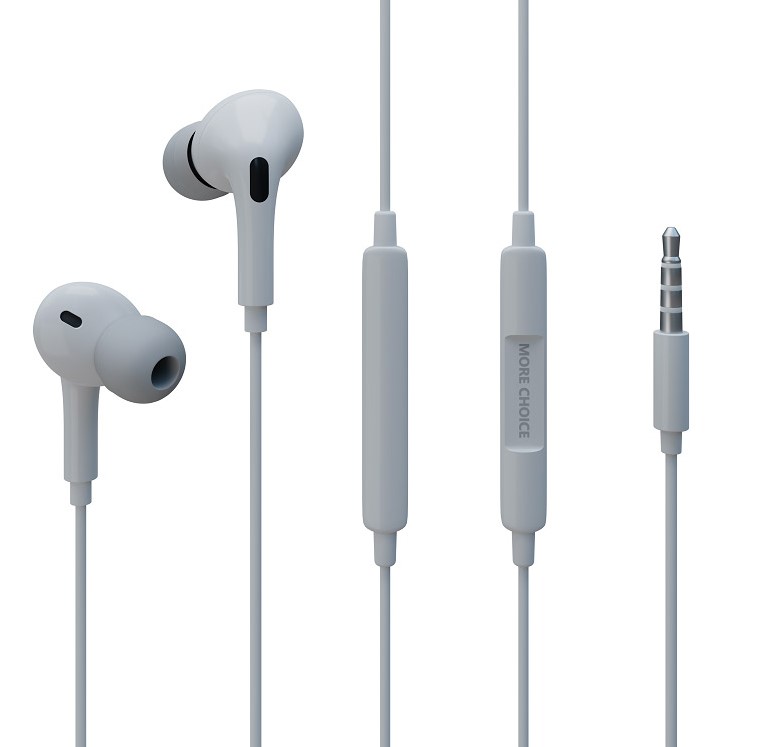 

Наушники More Choice G31S проводные вакуумные (White)