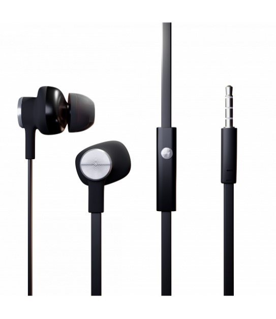 

Наушники More choice P42 проводные вакуумные (Black Silver)