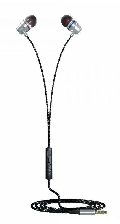 

Наушники More Choice P71 проводные вакуумные (Silver)