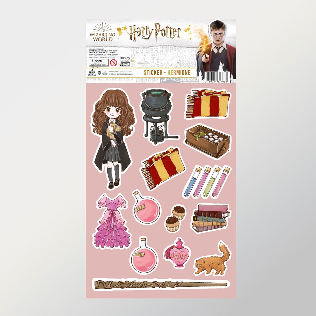 цена Набор наклеек Harry Potter: Anime Hermione Granger