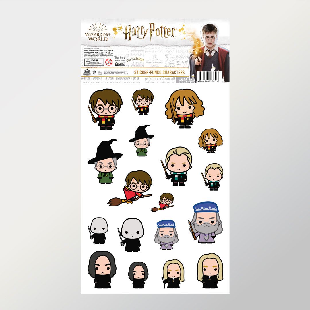 

Набор наклеек Harry Potter: Characters