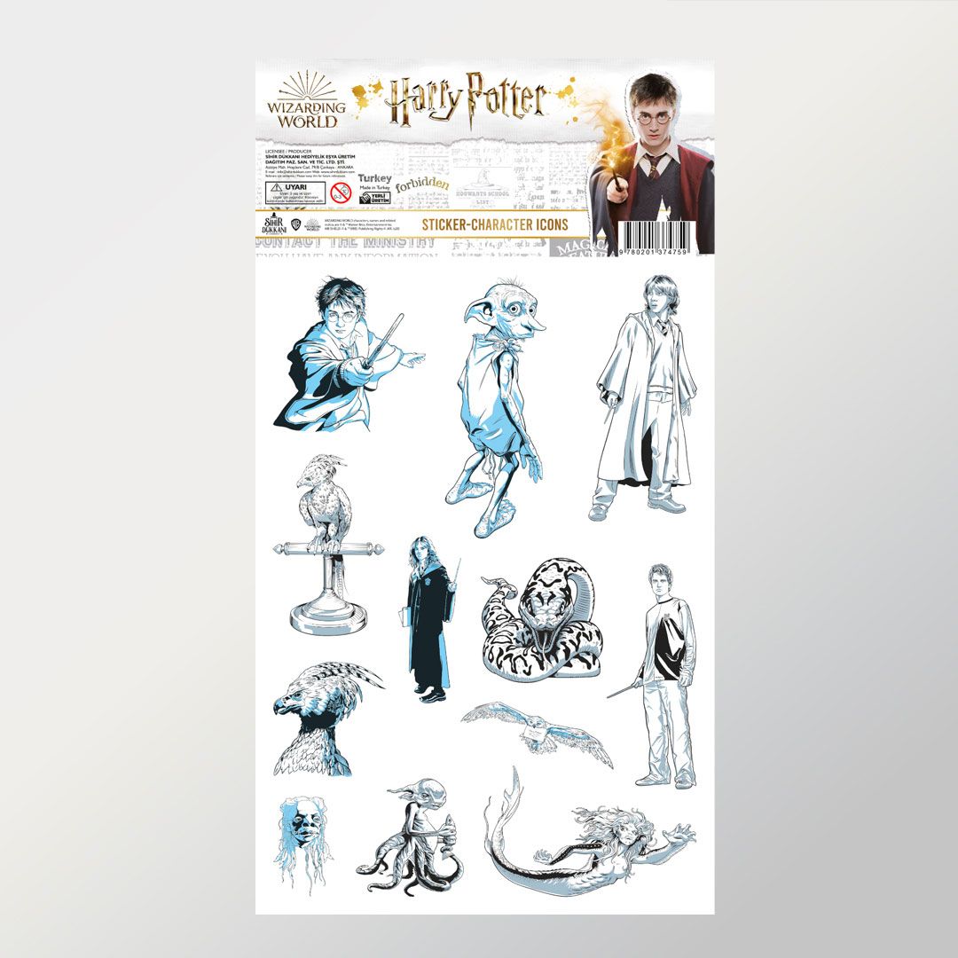 цена Набор наклеек Harry Potter: Harry Potter Icons Ver.2