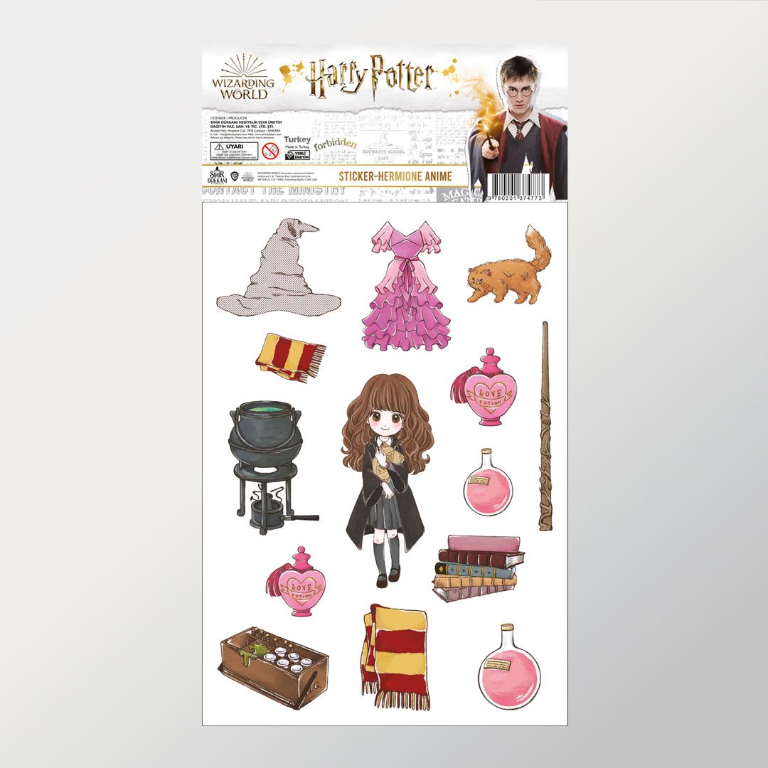 

Набор наклеек Harry Potter: Hermione Granger Icons