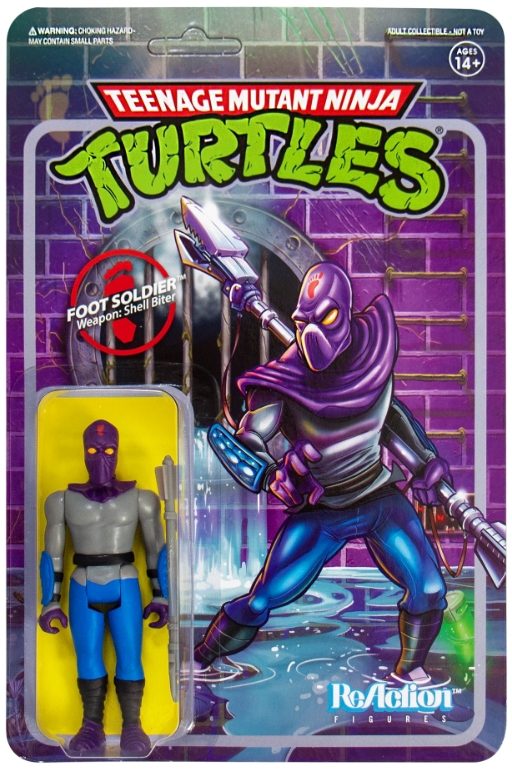 

Фигурка ReAction Figure Teenage Mutant: Ninja Turtles – Foot Soldier (9 см)