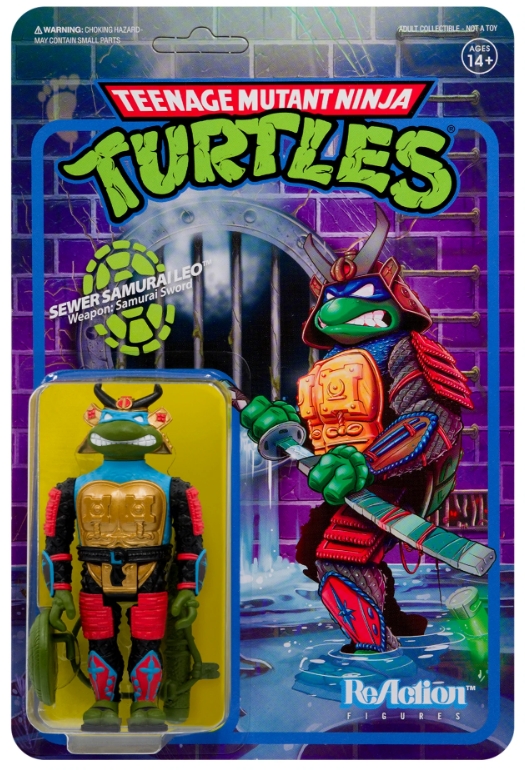 

Фигурка ReAction Figure Teenage Mutant: Ninja Turtles – Wave 3 – Samurai Leonardo (9 см)