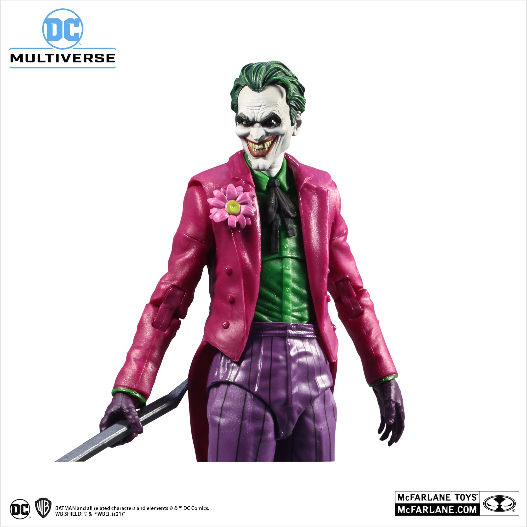 

Фигурка DC Multiverse Batman: Three Jokers – The Joker The Clown (18 см)
