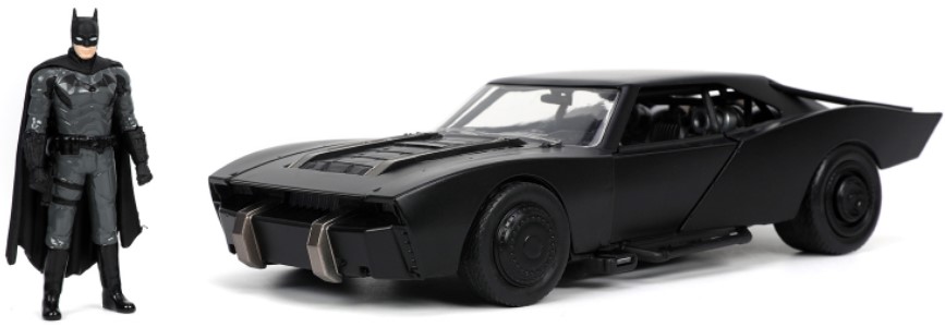 

Набор Batman 2021: фигурка Batman 2.75" + машинка Batmobile 1:24 (2 шт)