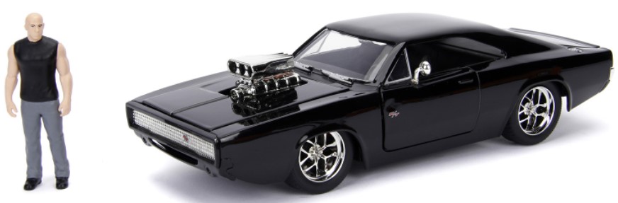 

Набор фигурок Hollywood Rides: Fast & Furious – Dom & Dodge Charger RT